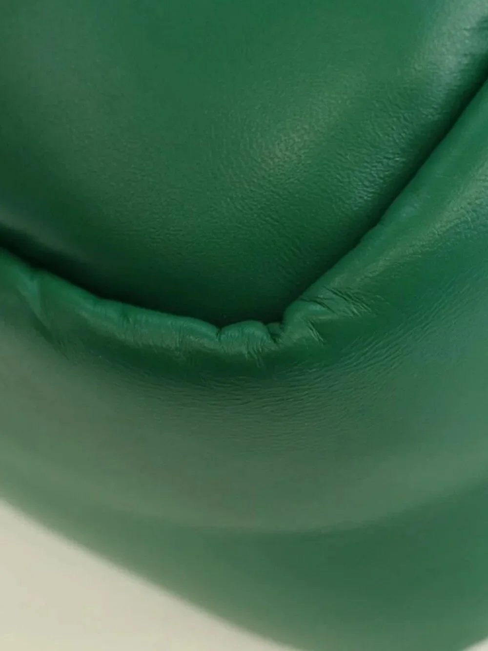 PRADA Hand Bag Leather 2way Green Silver Auth